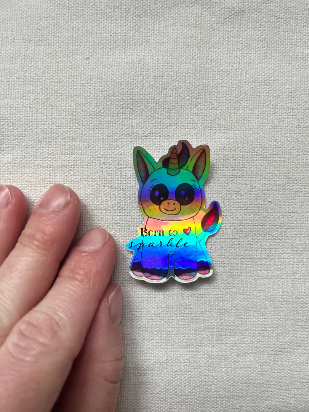 Holographic Unicorn Sticker