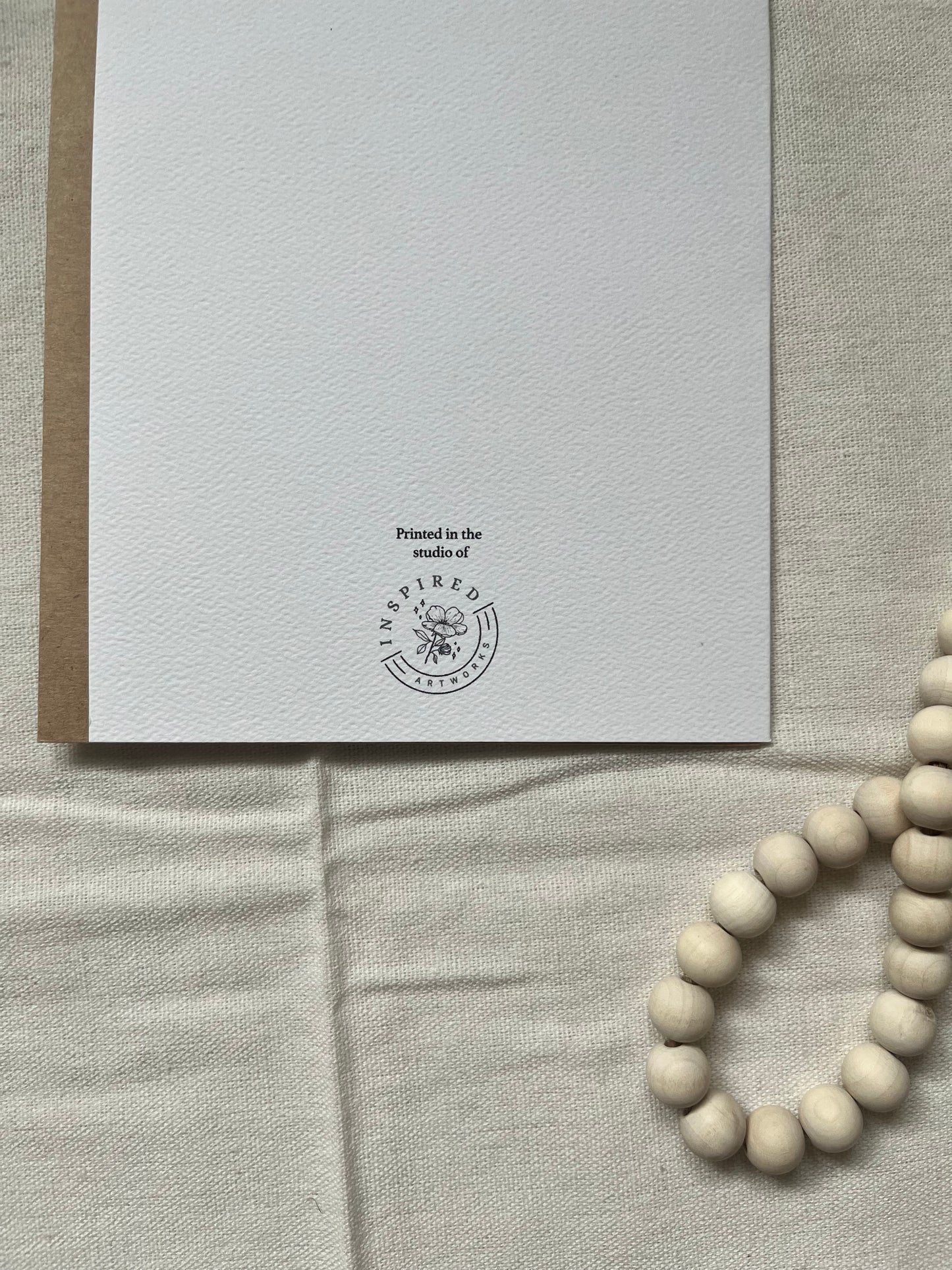 The Perfect Blend Wedding Card