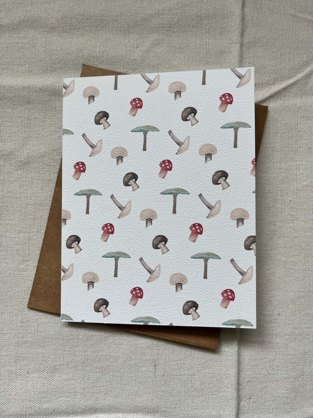 Mushroom Notecard